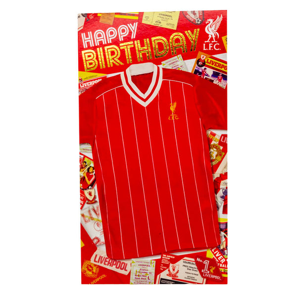 Liverpool FC Fødselsdagskort retro