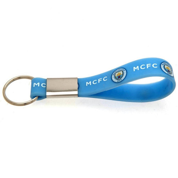 Manchester City FC Silicone nøglering
