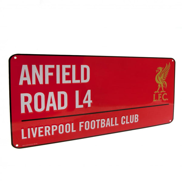 Liverpool FC Anfield road metalskilt