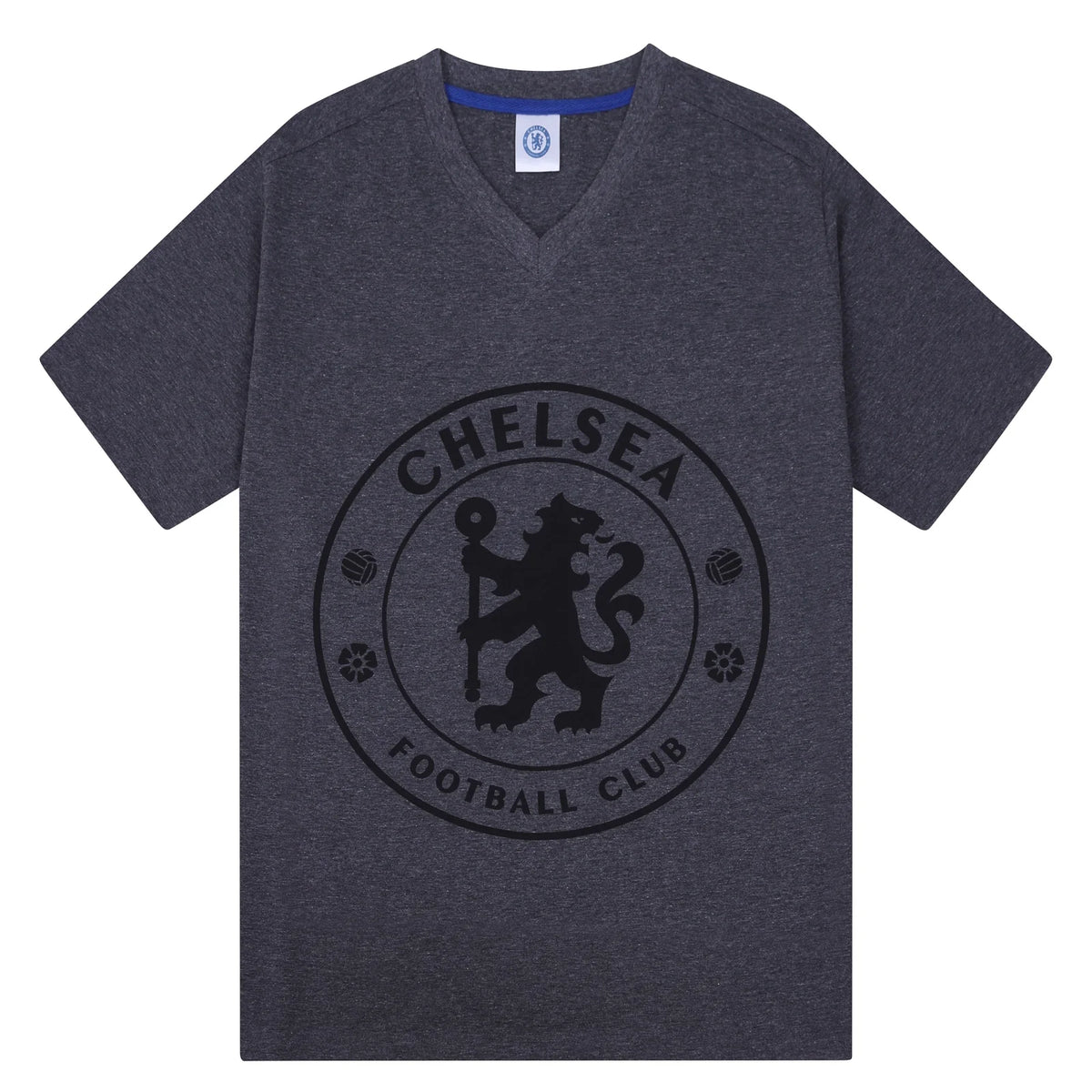 Officielle Chelsea FC pyjamas til mænd – kort sæt