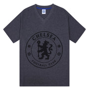 Officielle Chelsea FC pyjamas til mænd – kort sæt