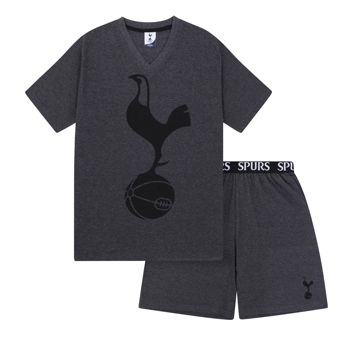 Officielle Tottenham Hotspur FC pyjamas til mænd – kort sæt