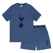 Officielle Tottenham Hotspur FC pyjamas til mænd – kort sæt