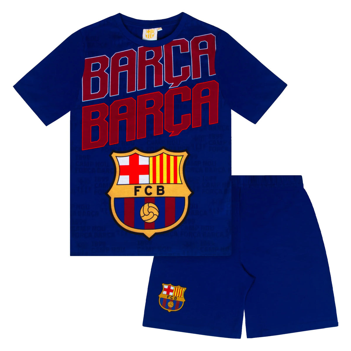 FC Barcelona Kort Pyjamas