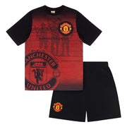 Officiel MUFC Børne Pyjamas – Kort Model