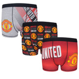 Officielle MUFC Børne Boxershorts – 3-pak