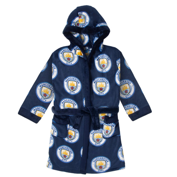 Officiel Manchester City FC morgenkåbe til drenge