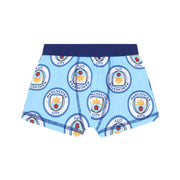 Officiel Manchester City FC boxershorts & undertrøje sæt til drenge