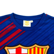 FC Barcelona Drenge Langt Pyjamassæt – Reflex Blue