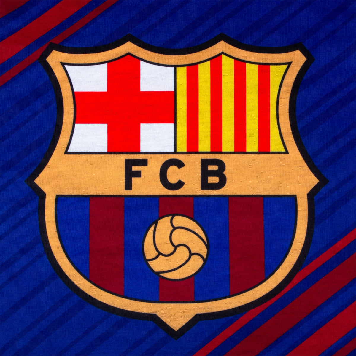 FC Barcelona Drenge Langt Pyjamassæt – Reflex Blue