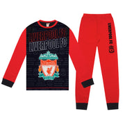 Officielt Liverpool FC nattøj til drenge – lange pyjamas