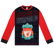 Officielt Liverpool FC nattøj til drenge – lange pyjamas