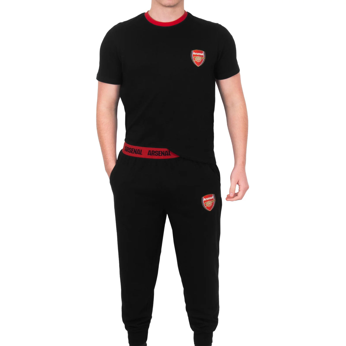 Officielle Arsenal FC pyjamas til mænd – lange