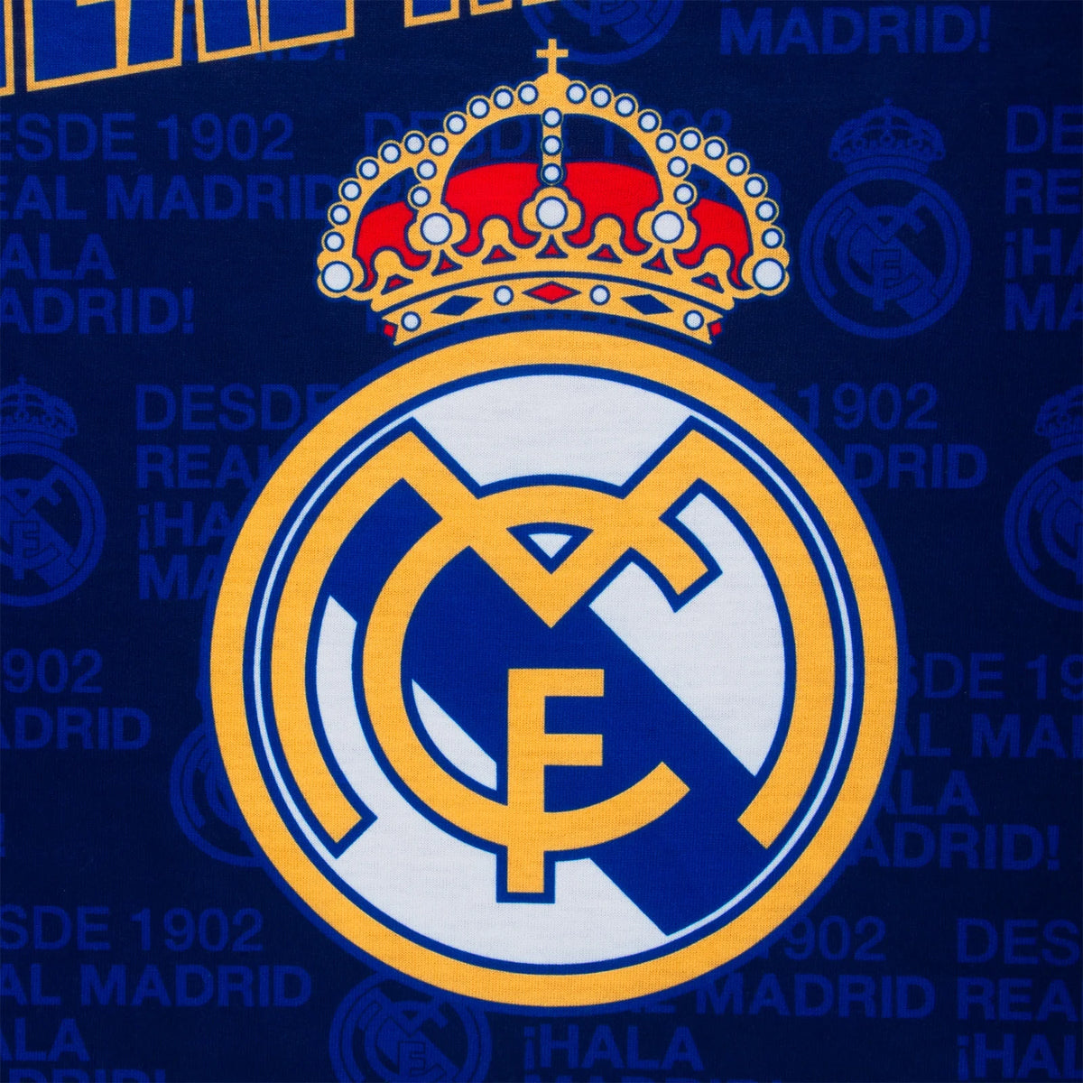 Real Madrid Drenge Kort Pyjamassæt – Reflex Blue