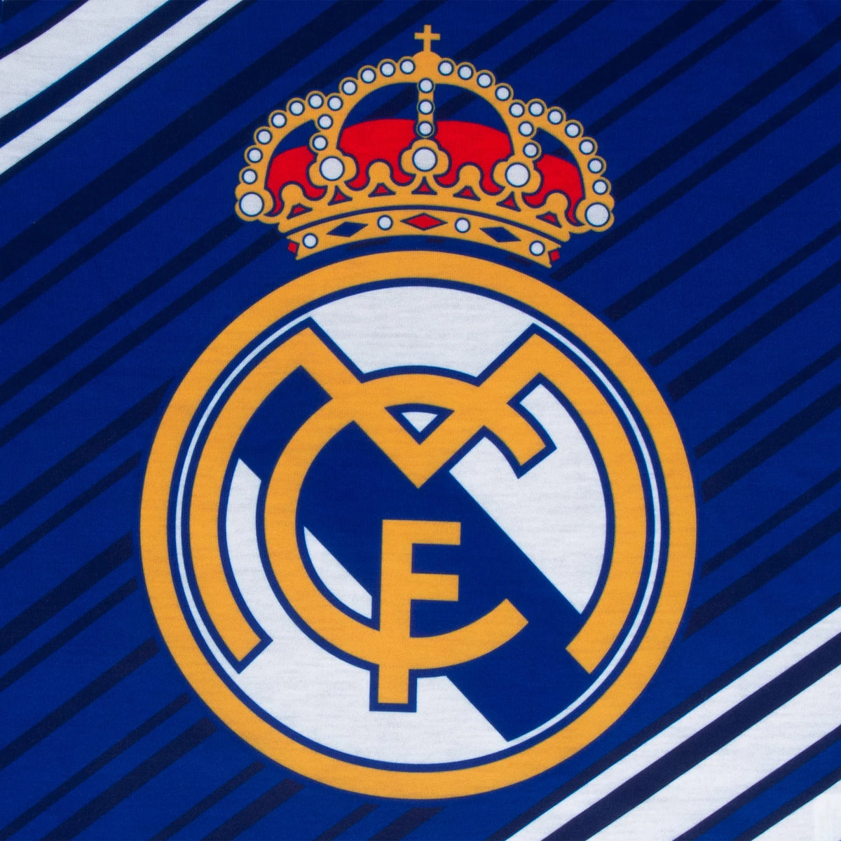 Real Madrid Drenge Langt Pyjamassæt – Reflex Blue