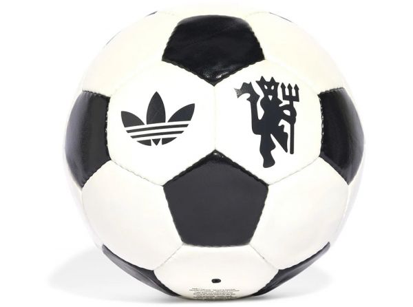 Adidas Originals Manchester United Club fodbold – Off White / Black / Carbon