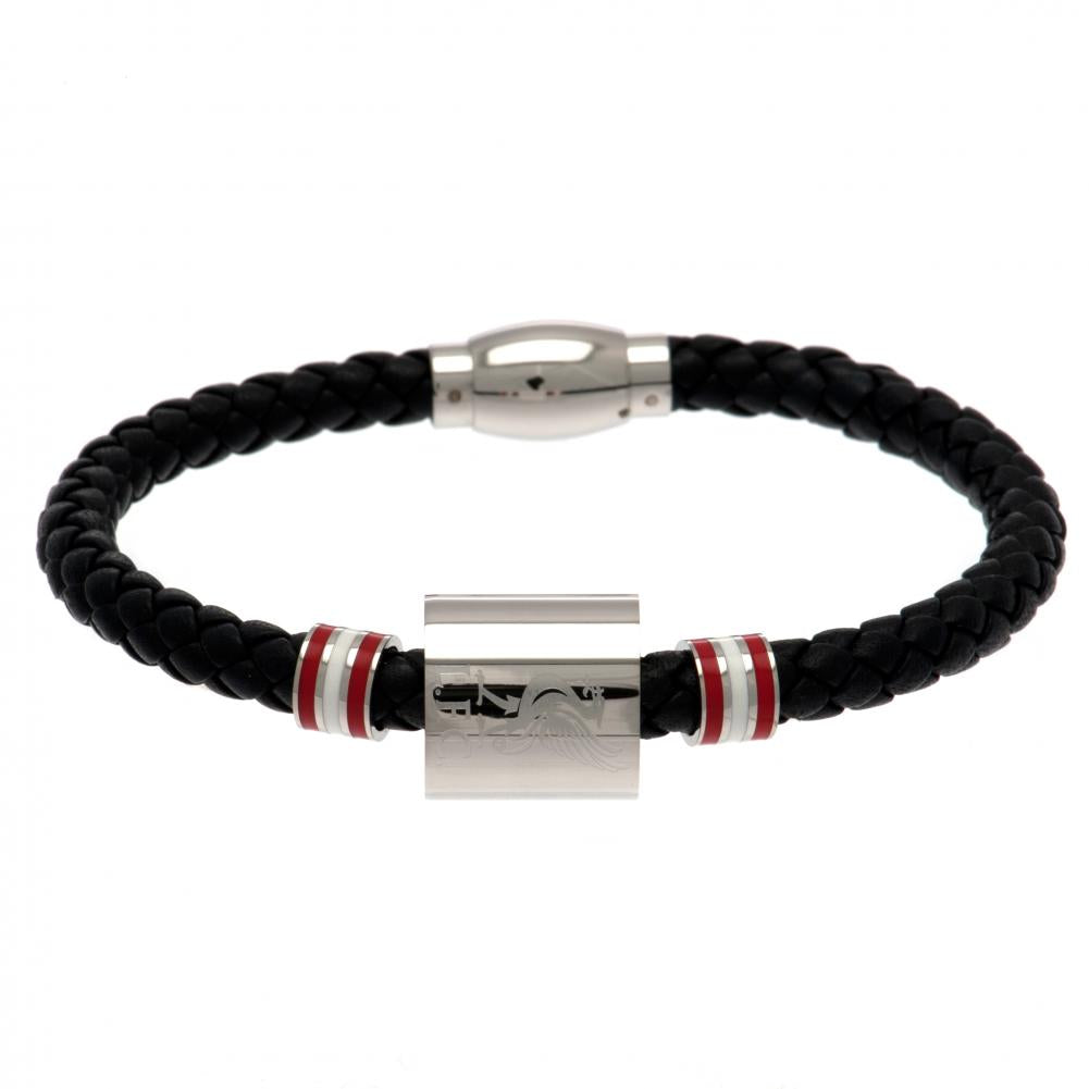 Liverpool Læder Armbånd