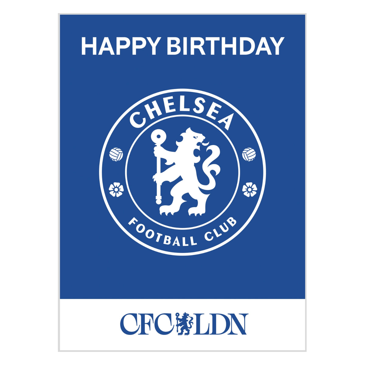 Chelsea Fødselsdagskort