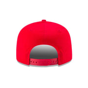 Manchester United New Era 9FIFTY Flat Peak Snapback Cap – Rød