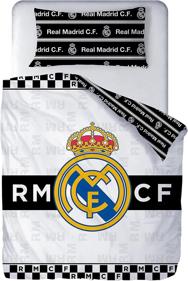 Real Madrid sengetøj – 135x200 cm