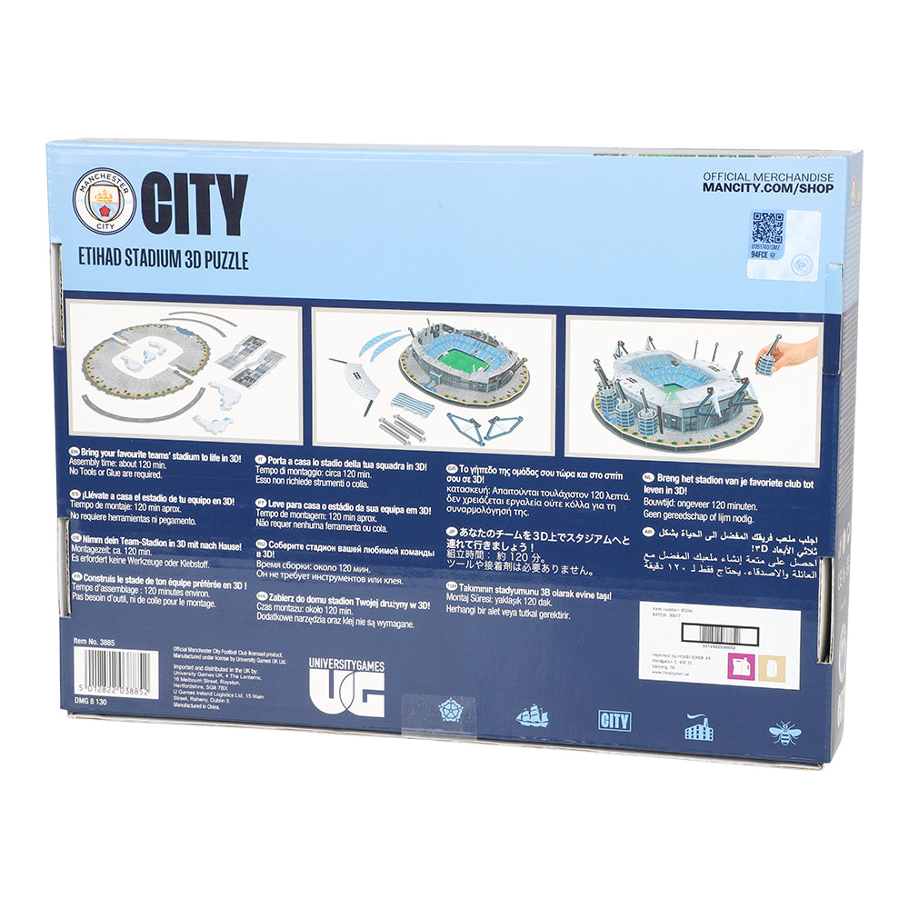 Manchester City 3D puslespil