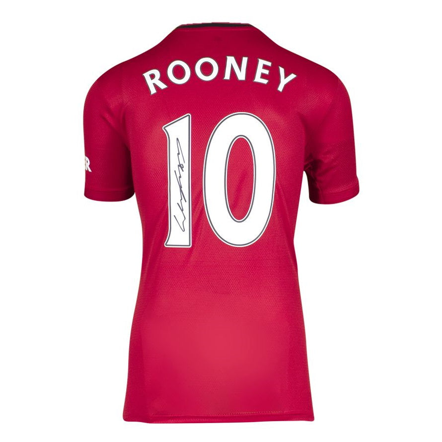 Wayne Rooney Autograferet Manchester United Trøje – 2019/20
