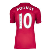 Wayne Rooney Autograferet Manchester United Trøje – 2019/20