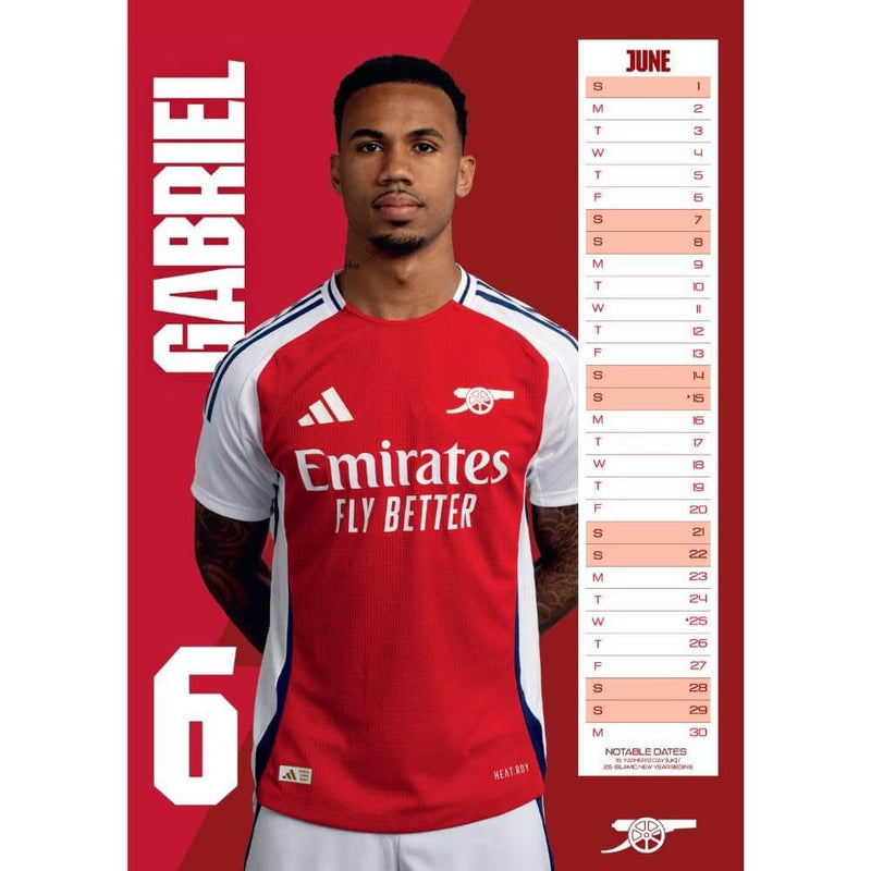 Arsenal FC 2025 kalender