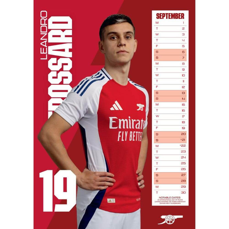 Arsenal FC 2025 kalender