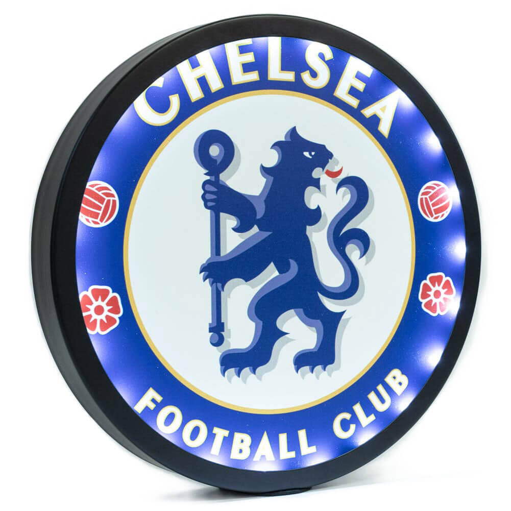 Chelsea FC LED Logo skilt | Lysende | Fodbold