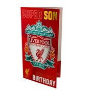 Liverpool FC Fødselsdagskort Super son
