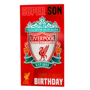 Liverpool FC Fødselsdagskort Super son