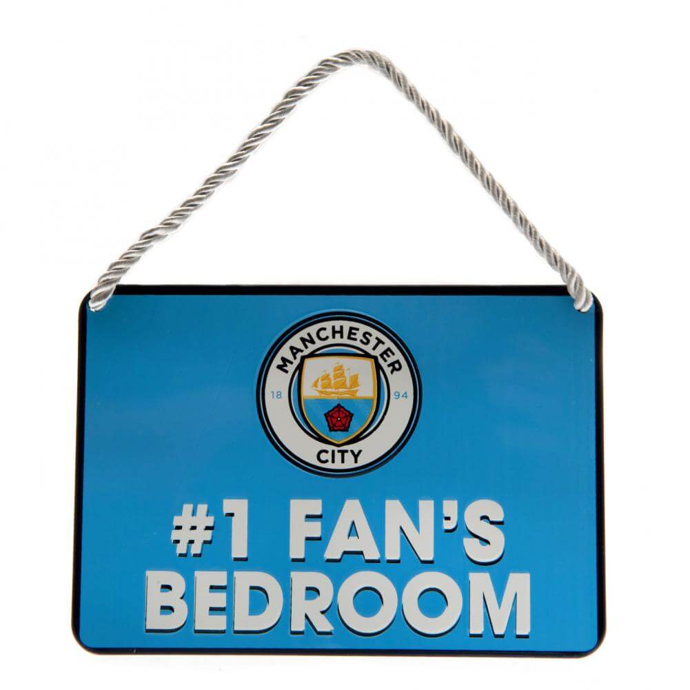 Manchester City Bedroom skilt