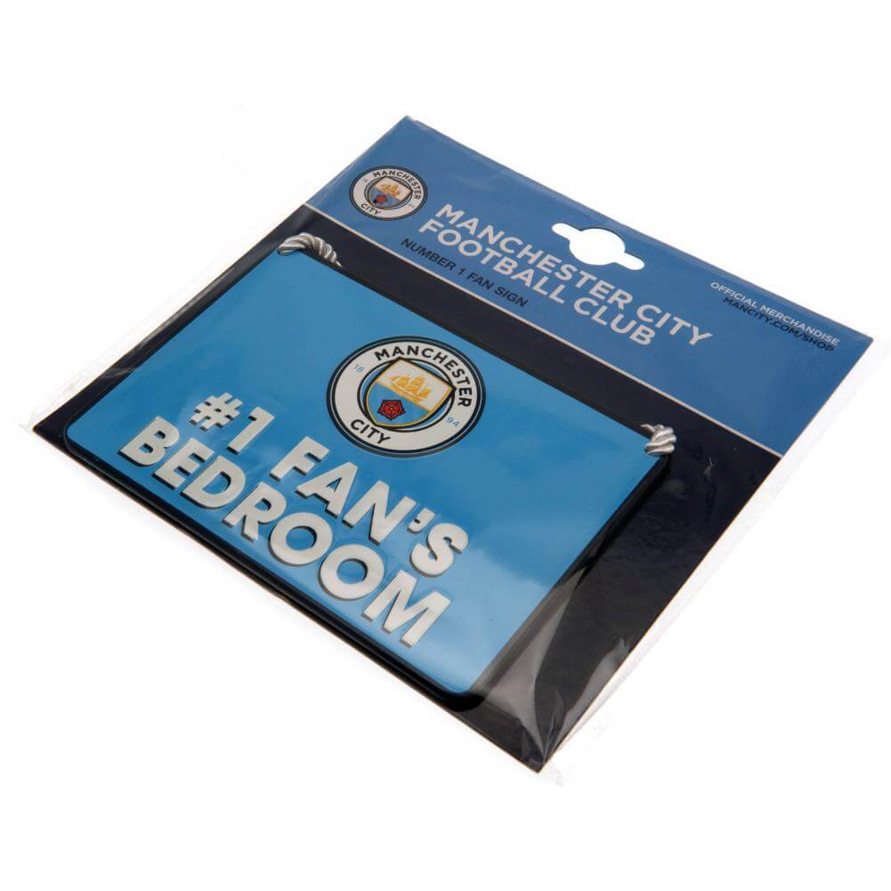 Manchester City Bedroom skilt