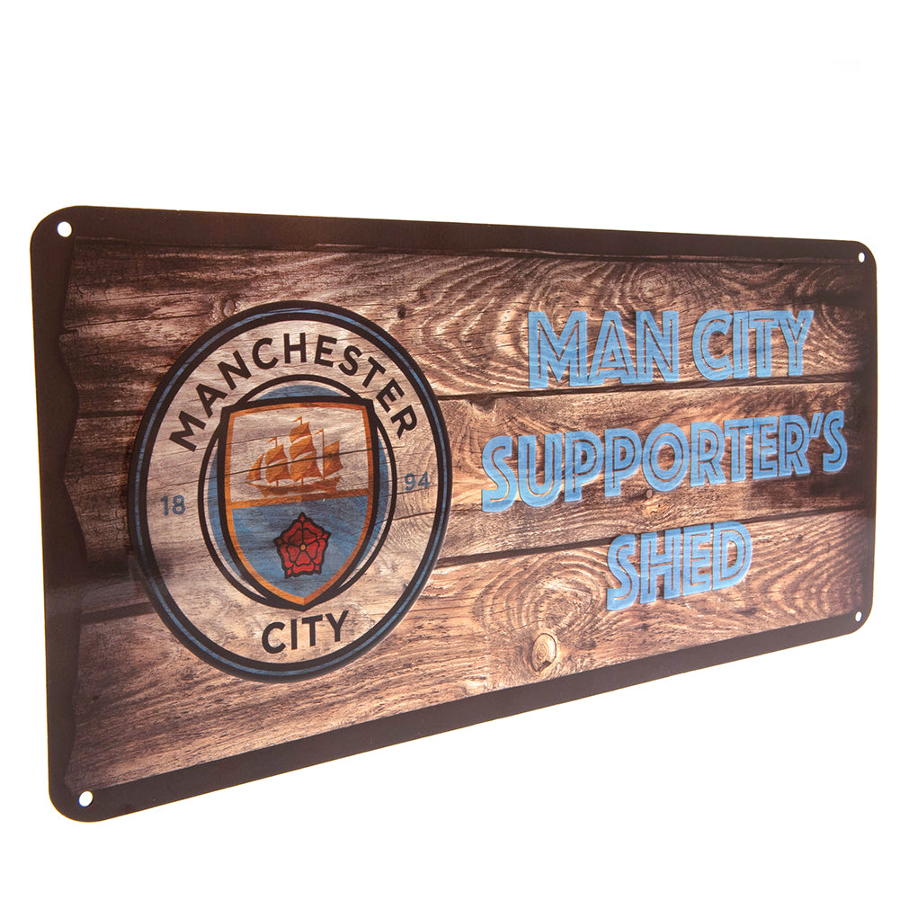 Manchester City Metal skilt