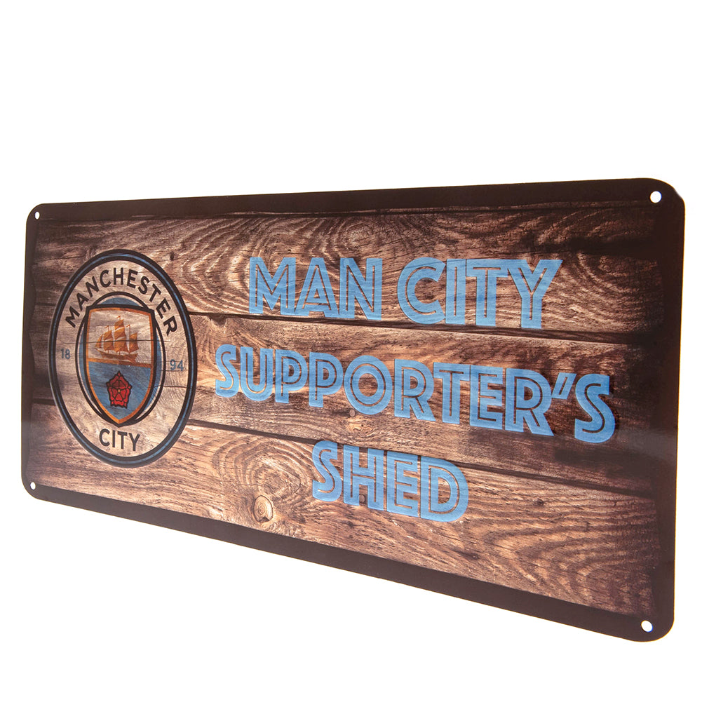 Manchester City Metal skilt