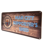 Manchester City Metal skilt