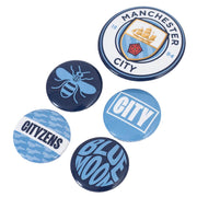 Manchester City Pins - 5 stk