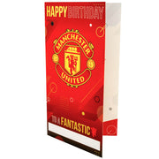 Manchester United Personligt fødselsdagskort