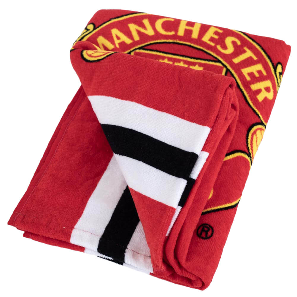 Manchester United Stribet håndklæde