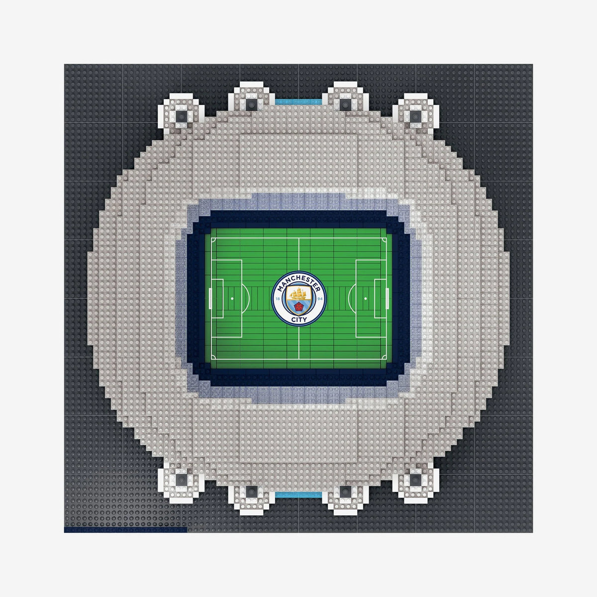 Manchester City - Brxlz Etihad 3D Samlesæt