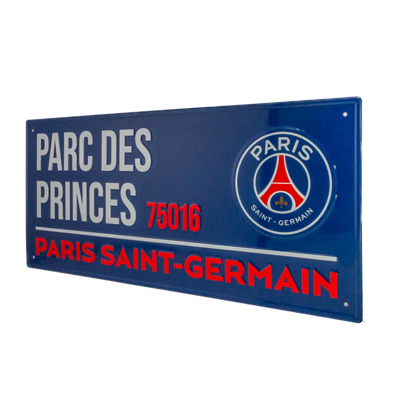 Paris Saint Germain Metalskilt