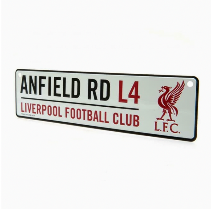Liverpool FC Anfield Vinduesskilt