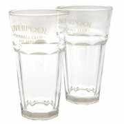 Liverpool FC Debossed Tumbler Glas – 2-pak
