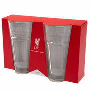 Liverpool FC Debossed Tumbler Glas – 2-pak