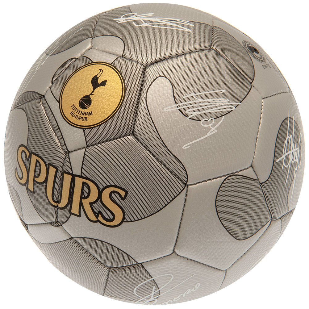Tottenham Bold med Autografer str 5