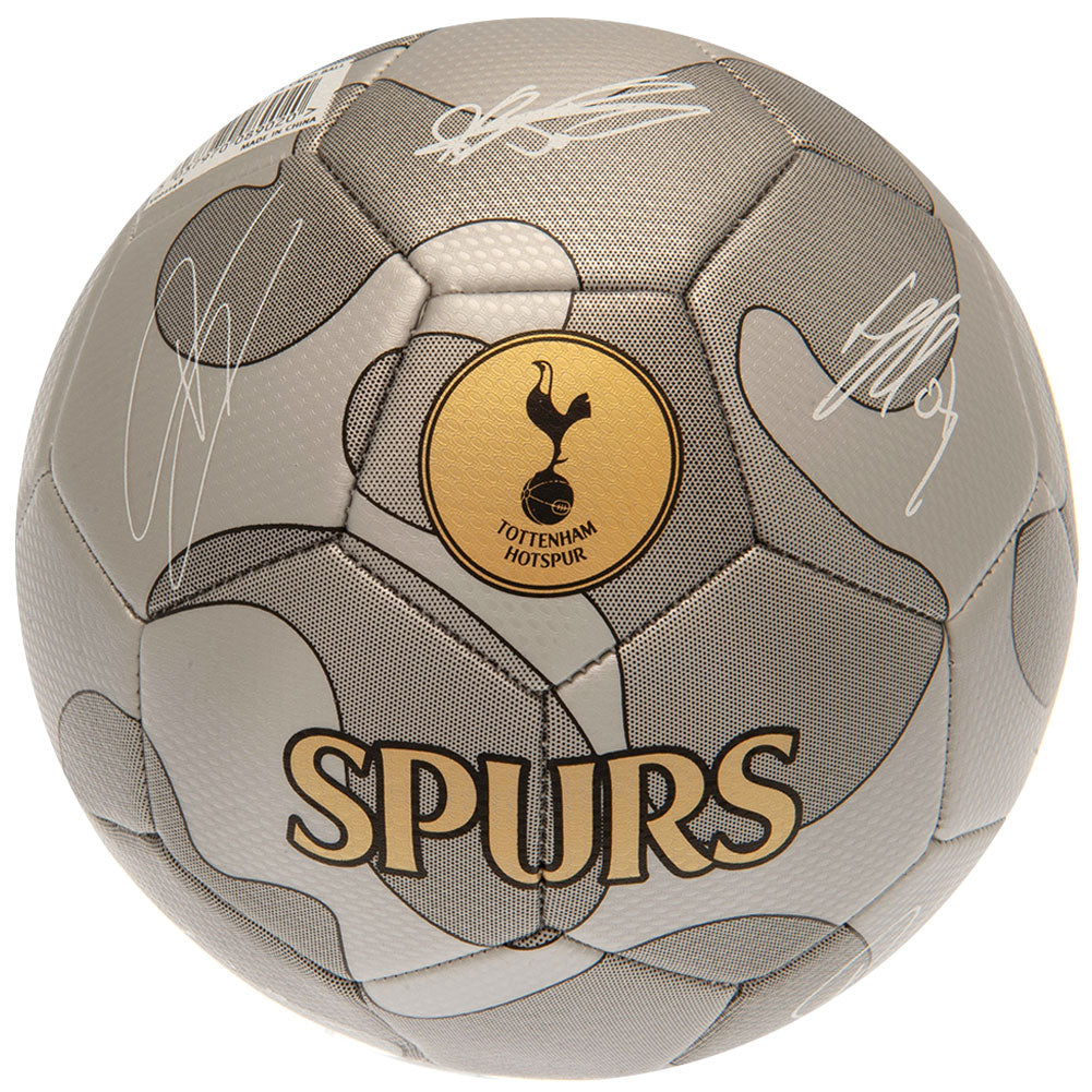 Tottenham Bold med Autografer str 5
