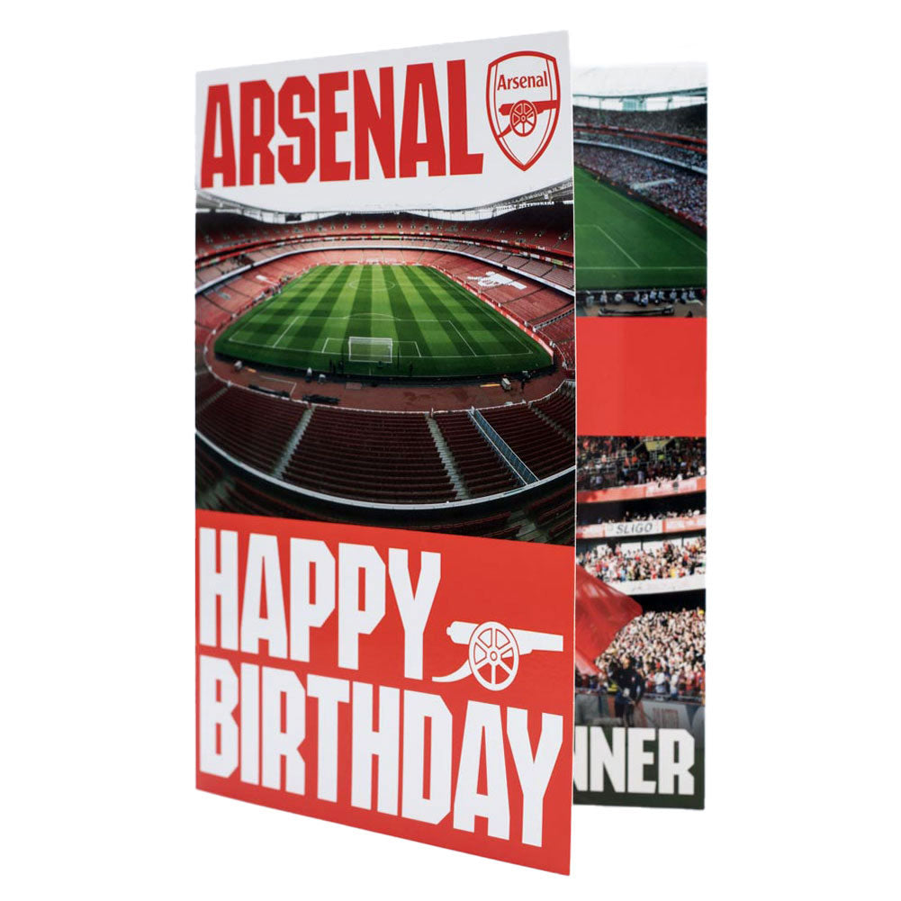 Arsenal Fødseldagskort Med Musik