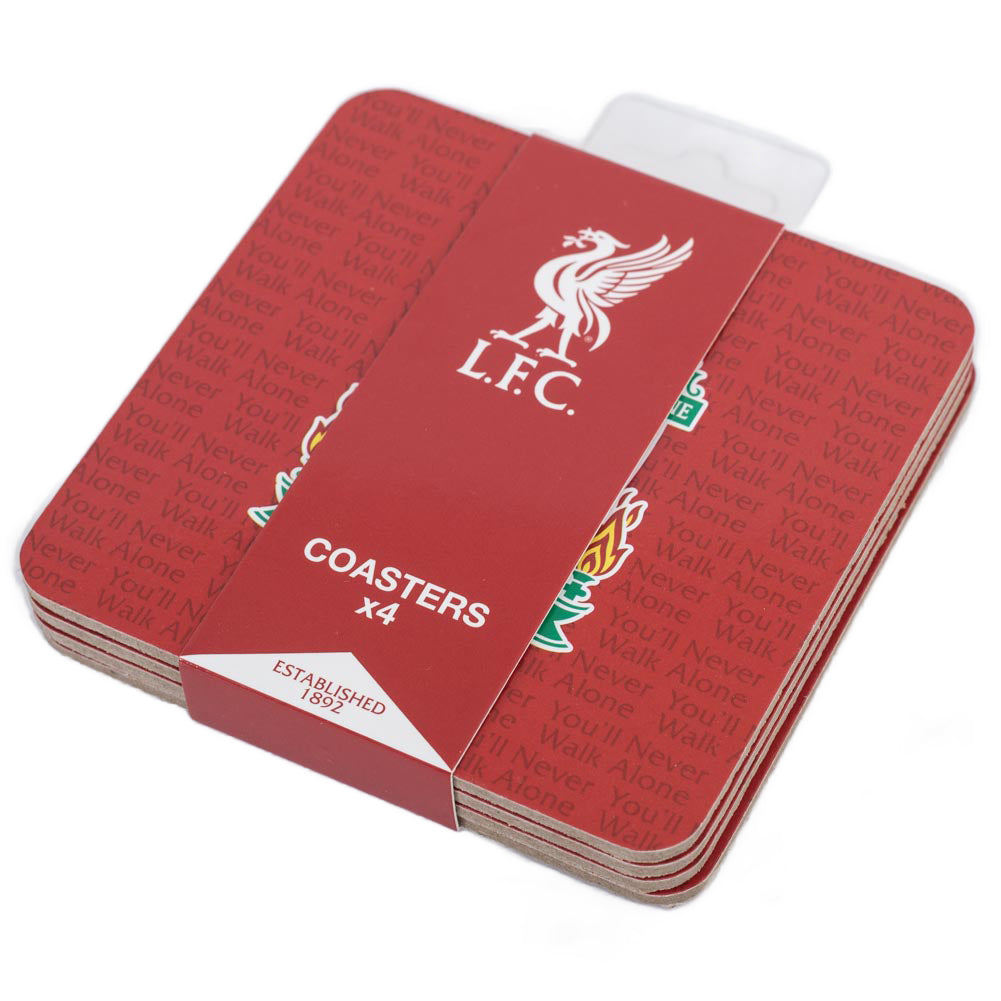 Liverpool 4-Pak Coastersæt