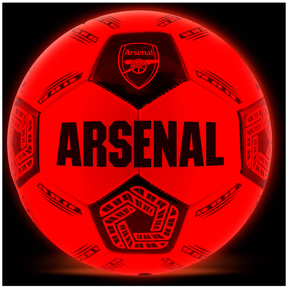 Arsenal LED Glow Fodbold